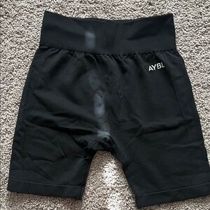 AYBL Women's Black Athletic Shorts